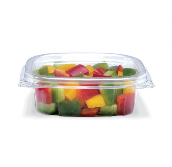 Placon : Crystal Seal® reFresh® 2-Compartment Square Container