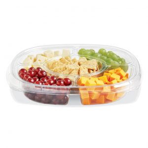 MT1 - 5 Compartment Food Tray- Polycarbonate – TEMP-TECH