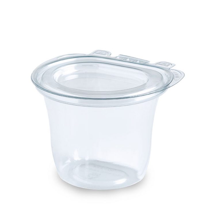 Placon : Crystal Seal® reFresh® Hinged Flat Lid Parfait Cup