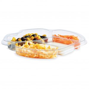 17 Oz Recyclable Plastic Salad Container With Dome Lid - 300 Count Box
