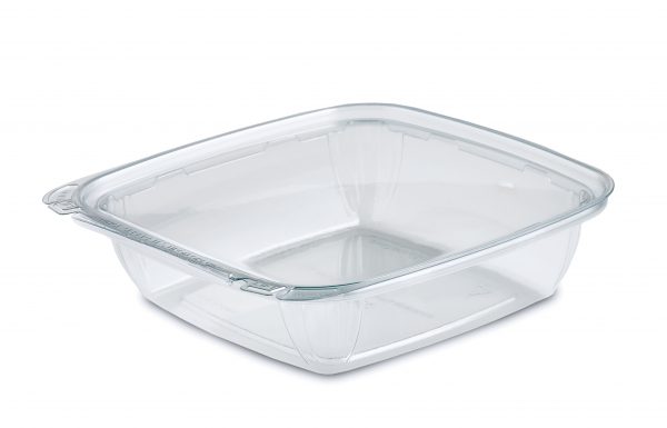 Tamper Tek 24 oz Round Clear Plastic Bowl - with Lid, Tamper-Evident,  Microwavable - 6 3/4 x 6 1/2 x 2 1/2 - 100 count box